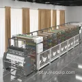 Sistema inteligente de armazenamento de rolos têxteis